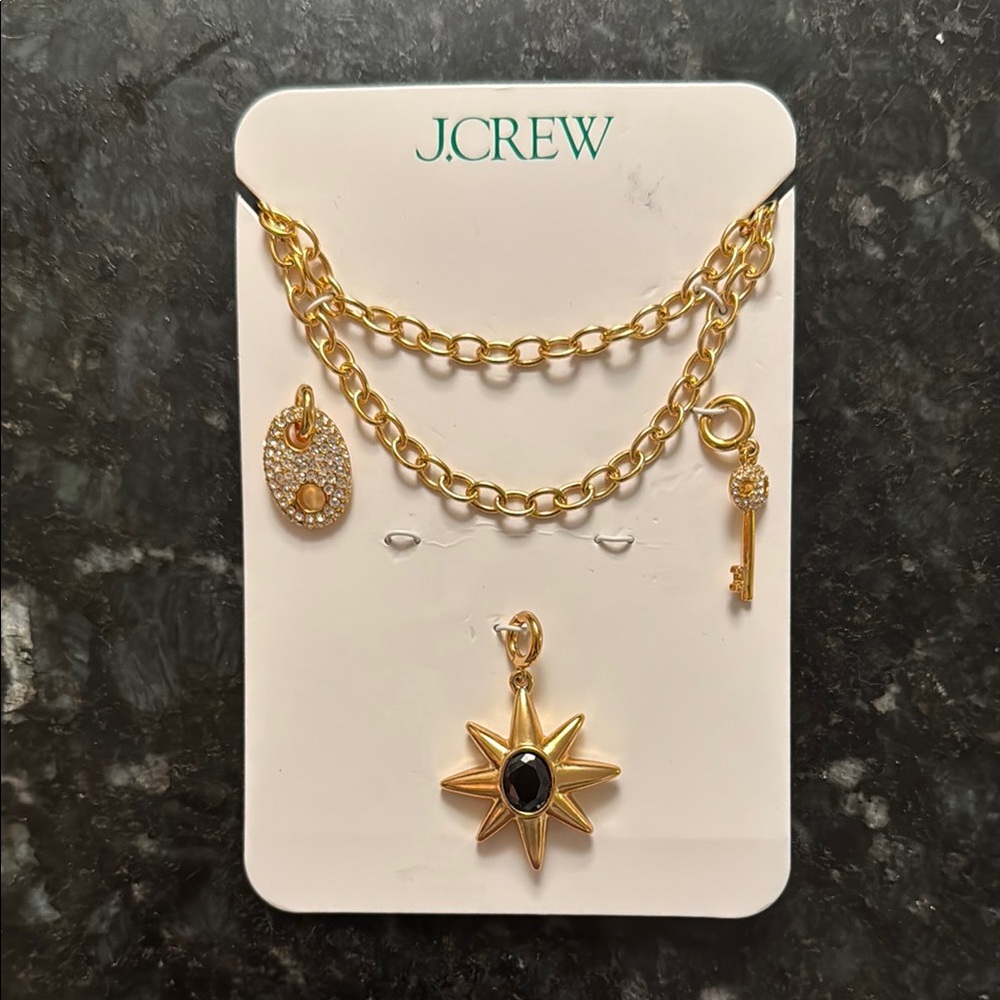 J. Crew Charm Necklace